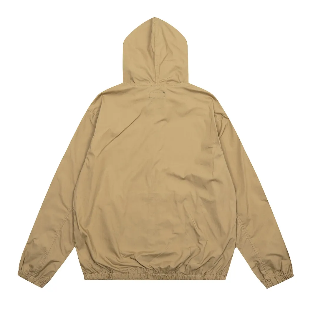 🅿️290 "Top Quality" Style No.: 8097# [Ralph Lauren Basic Classic Thin Couple Jacket Windbreaker Hooded Jacket] ✅Ralph Lauren Ralph Lauren Spring and Autumn Lightweight Thin Unisex Couple Hooded Jacket ✅Polyester fiber fabric Thin, light and non-pressing ✅Sports travel, leisure and business, simple and easy to match ✅Simple upper body, easy to match, ootd must-have, versatile YYDS~ Size: M-XXL Color: Khaki Navy